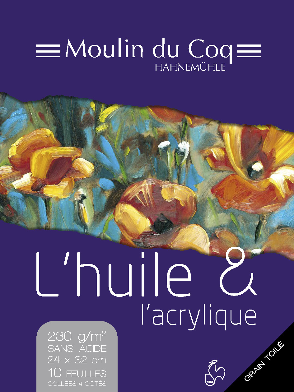 Papier Aquarelle Moulin Du Coq 100 Feuilles
